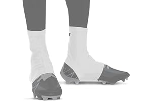We Ball Sports Cleat Covers Elastic Spats for Football, Soccer, Baseball, Softball, Rugby & Turf Hockey