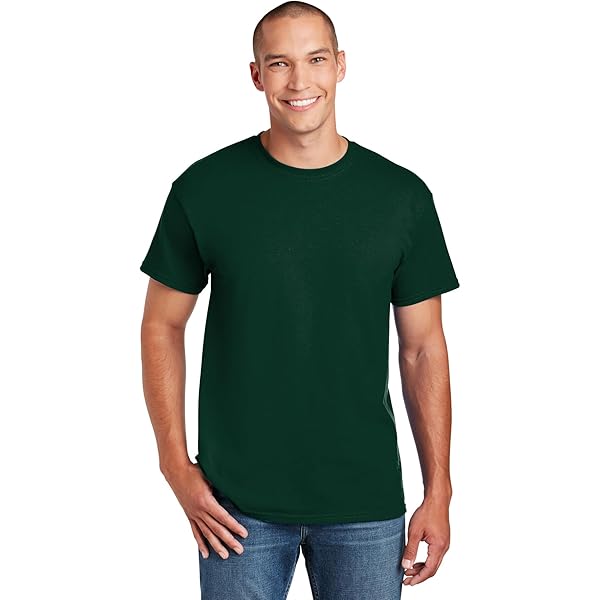T-shirt Vintage Jerzees Vert - Taille XL, Poche - Coton/polyester - Occasion Parfait état