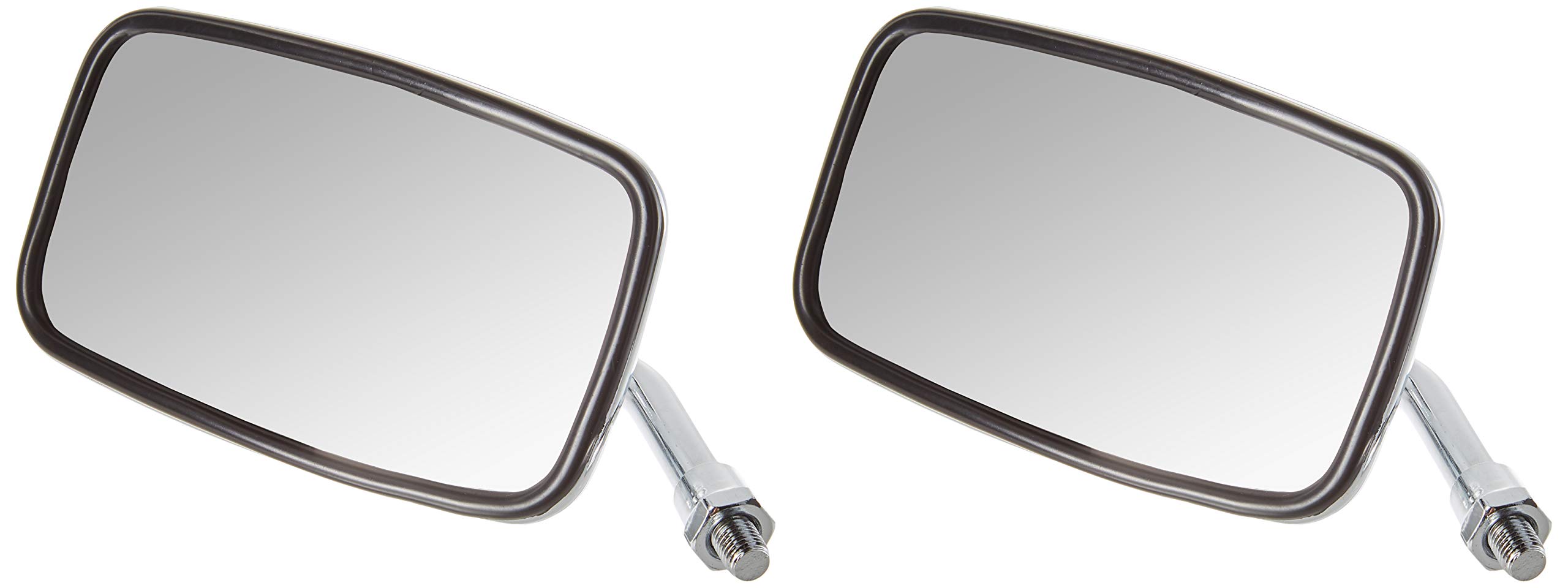 A-Pro Universal Mirrors Rearview Scooter Moped Motorcycle Motorbike Chrome M10