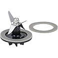 SPB-456-2 Blender Blade Assembly with 2 Pcs Blender Gaskets Seal Ring, Replacement for Cuisinart CBT-500 SB5600 CB600 BFP-703 BFP703B BFP-703CH
