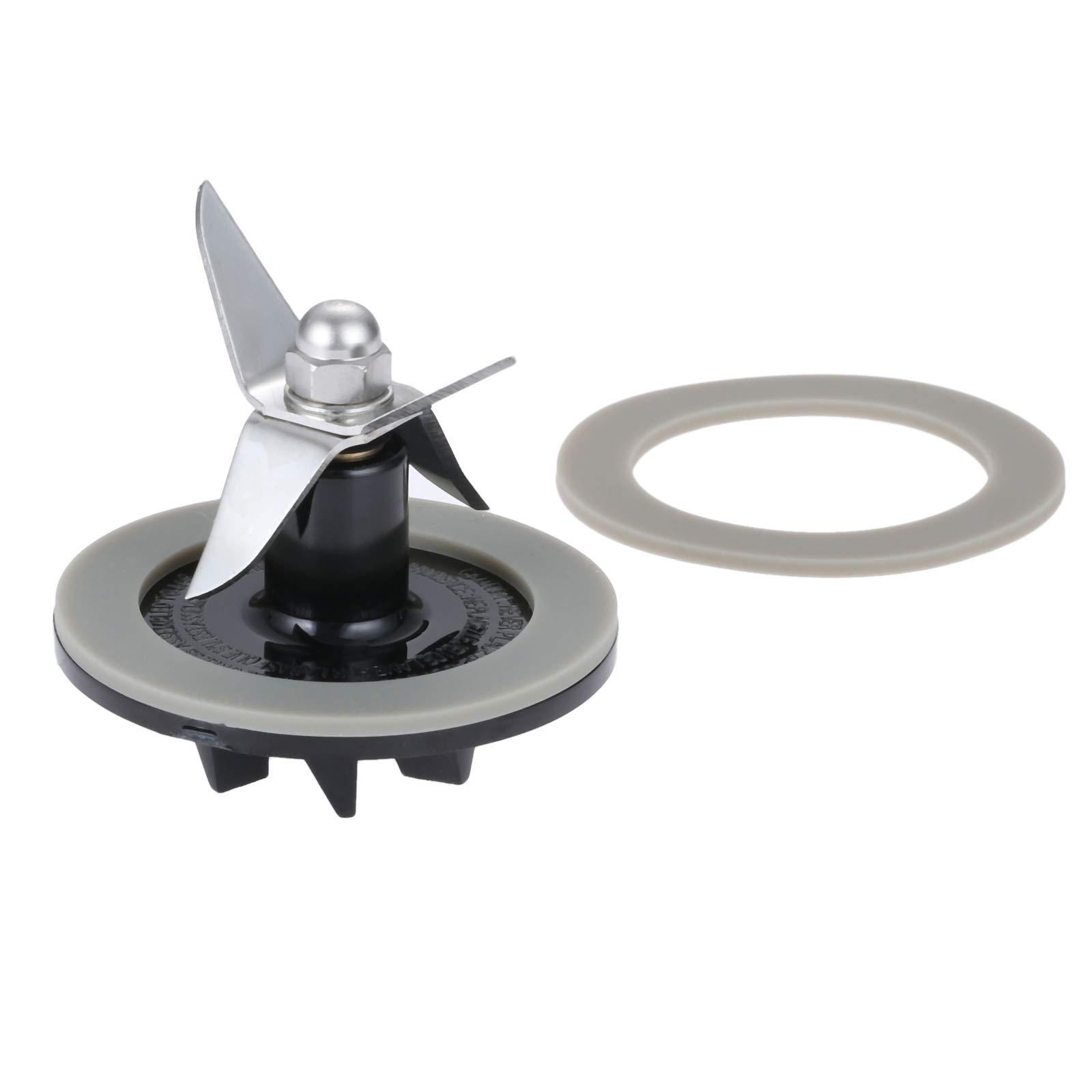 SPB-456-2 Blender Blade Assembly with 2 Pcs Blender Gaskets Seal Ring, Replacement for Cuisinart CBT-500 SB5600 CB600 BFP-703 BFP703B BFP-703CH