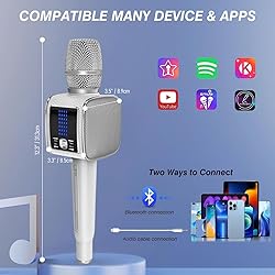 TOSING G6 Pro Karaoke Machine Microphone Wireless