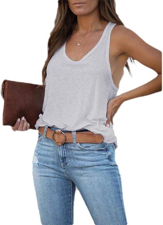 Amazon Beeatree 女性の夏のソリッドカラープラスサイズスタイリッシュカジュアルタンクトップシャツ ワンピース チュニック 通販