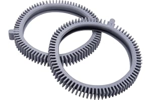 ATIE Pool Cleaner Super Wheel Tread Tire PVXS11PK2-207 with Super Hump Fits For Phoenix PES22CSTX 2X and AquaNaut 200, 250 Pool Cleaner (2 Pack)