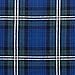 Amazon Brand – Pinzon Plaid Flannel Bed Sheet Set - Full, Blackwatch Plaid