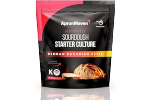 Apron Maven Premium Sourdough Starter Culture | German Bavarian Style | Heirloom Lively Dry Sourdough Starter | Perfect for Rye Breads | Simple Activation Instructions | Lifetime Customer Support