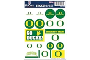 WINCRAFT NCAA Vinyl Sticker Sheet