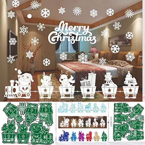 BUZHI Metal Die Cuts Hallowmas Christmas Greeting Border Cutting Dies Cut Stencils for DIY Scrapbooking Photo Album Decorative Embossing Paper Dies for Card Making (Christmas Car Cutting Dies) - Thumbnail 2