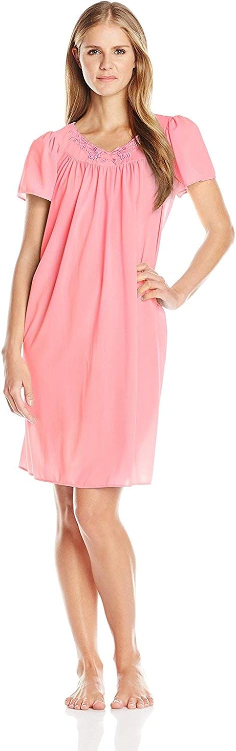 Miss Elaine Women's Nightgown at  Women’s Clothing store: Nightgowns