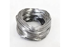 NIUWEIDE Bullet Weights Solid Core Lead Wire,Pure 99.94%,2.2-Pound Roll（diameter2.0mm） Used as Fuse, for Fishing counterweight and for Winding in Bonsai