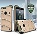 ZIZO Bolt Series Google Pixel XL w/[Screen Protector] Kickstand [12 ft. Military Grade Drop Tested] Holster Clip (Desert Tan/Camo Green)