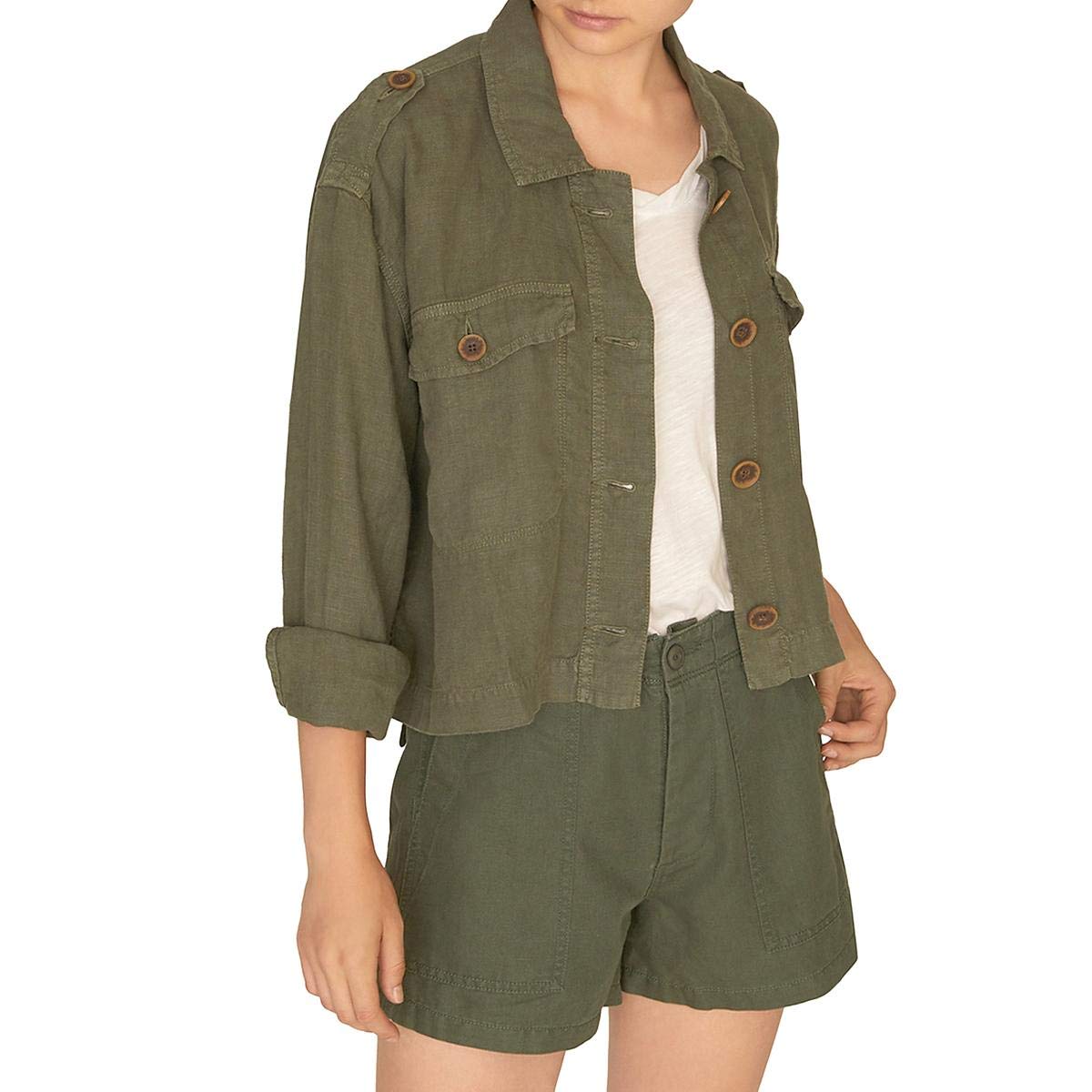 linen short jacket