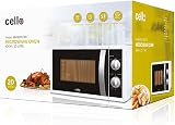 Cello 800W Microwave Oven 20L - 5 Levels, Auto Timer, Child Lock view 4