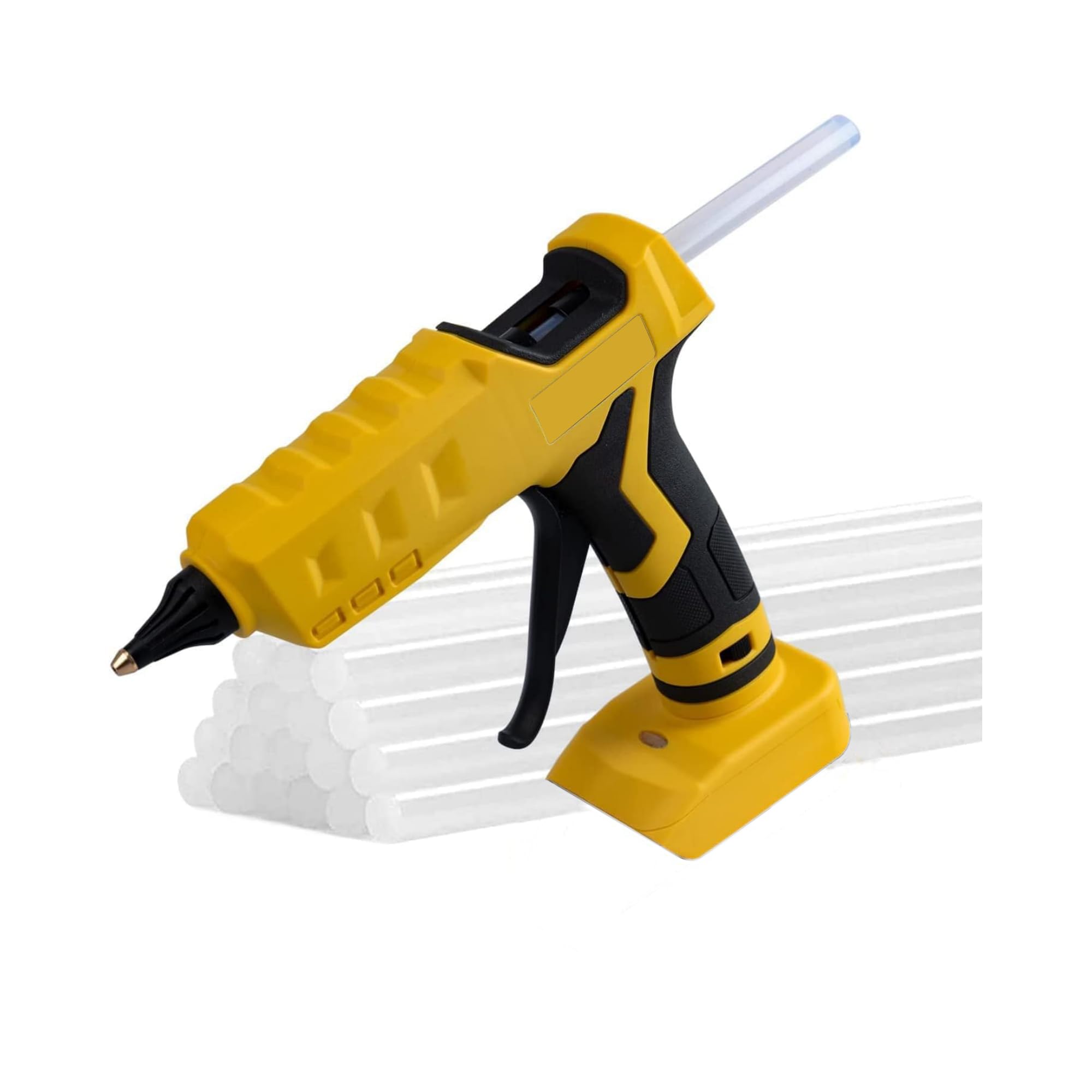 Photo 1 of 100W Cordless Hot Glue Gun Compatible with 20V 60V MAX Battery (Tool Only) High Temp Electric Power Glue Gun with 20PCS Full Size Glue Sticks for Arts Crafts DIY Festival Decor School Home Repair