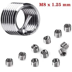 fixinus 30 Piece M8 x 1.25mm Thread Repair Insert