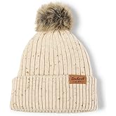 Carhartt Womens Knit Faux Fur Pom-pom Beanie