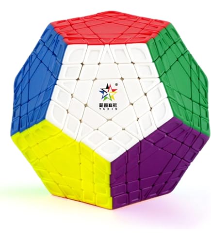Amazon.com: Ganowo Megaminx Speed Cube Gigaminx 5x5 Cubes Brain