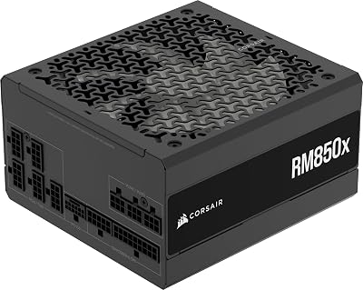 CORSAIR RM850x Fully Modular Low-Noise Power Supply ATX 3.1 PCIe 5.1