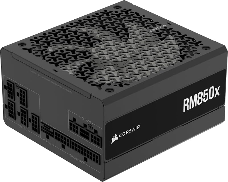CORSAIR RM850x Fully Modular Low-Noise Power Supply ATX 3.1 PCIe 5.1
