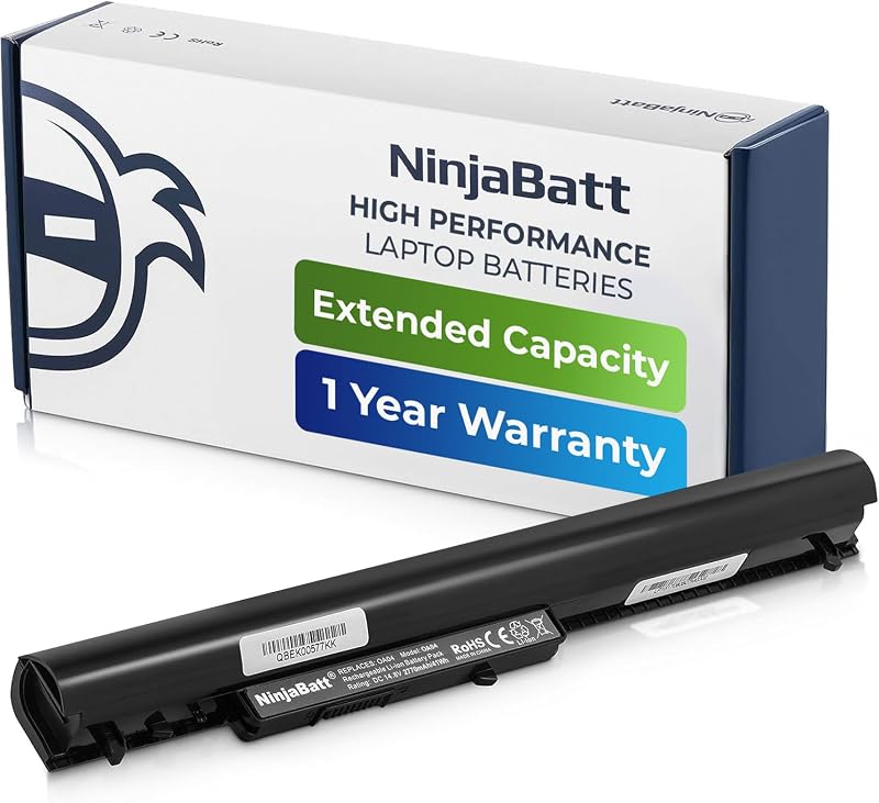 NinjaBatt 4 Cell Battery for HP OA04 740715-001 746641-001 250 G3 G2 15-H000