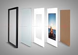Scholar Tree Black Wooden Picture Frame A3 Set of 3 with Mat MDF view 7