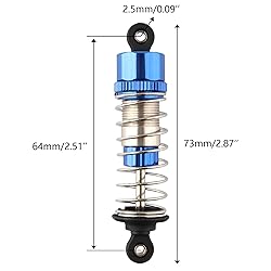GDOOL RC CAR Rear Aluminum Capped Oil Filled Shock