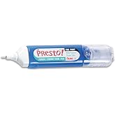 Pentel ZL31W Presto! Multipurpose Correction Pen, 12 ml, White