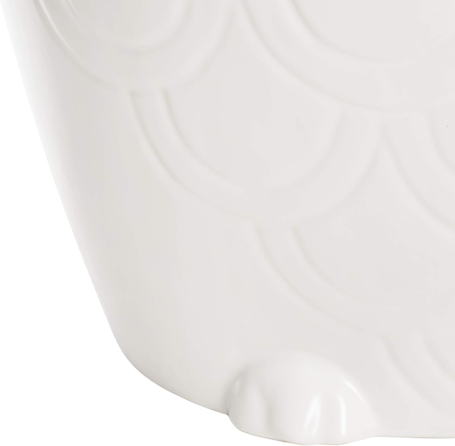 Safavieh ACS4567A Owl Ceramic Decorative Garden Stool, White: Garden & Outdoor