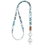 MNGARISTA Necklace Teacher Lanyard, Retractable ID