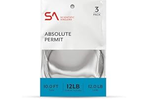 Scientific Anglers Absolute Permit Leader - 3 Pack