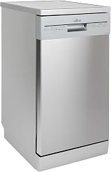Willow Freestanding Dishwasher 45cm Half Load 10 Place Silver WDW1045X view 3