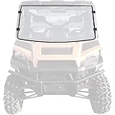 HJSIUTV Front Full Windshield Clear Scratch Resistant Windscreen Compatible with 2013-2020 Polaris Ranger Full Size XP 900 10