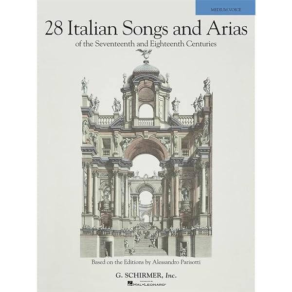 イタリア語◇Dizionario enciclopedico Arte2巻セット Various Composers 28 Italian Songs & Arias | Medium High Voice