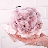 Omenluck 3Pcs Mesh Bath Shower Sponge Loofahs Soft Exfoliating Universal view 4