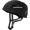 OutdoorMaster Climbing Helmet Rock Rescue Helmet Adjustable Lightweight Mountaineering Hiking Caving Helmet Adults Work Safety Helmet