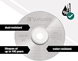 Verbatim 43428 800MB DataLife CD-R 10 Pack Jewel Case 40x Speed view 3