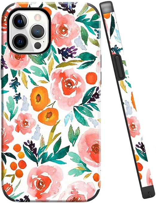 Amazon Custype ケース Iphone 12 Pro Iphone 12 ケース 花柄 Iphone 12 Pro ケース 花柄 レザー ソフト Tpu スリム バンパー 保護カバー Iphone 12 12 Pro 5g 6 1インチ 水彩画 カメリア ケース カバー 通販