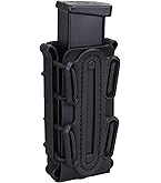 2 Portamoschettoni Per Pistola HSGI Taco Style In Nylon Nero – Nuovi, Made In USA