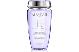 KERASTASE Blond Absolu Lumière Illuminating Shampoo | For Lightened, Highlighted and Grey Hair | Nourishes and Illuminates | With Hyaluronic Acid