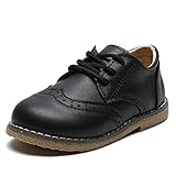 E-FAK Toddler Baby Boys Girls Loafer Shoes Soft PU