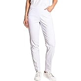 SLIM-SATION Womens Golf Apparel - Women's Regular Pull-On Straight-Leg Pant with Pockets