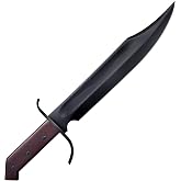 Cold Steel 1917 Frontier Bowie Fixed Blade Knife 12.25" Clip Point 1085 Black Blade Hardwood Handle
