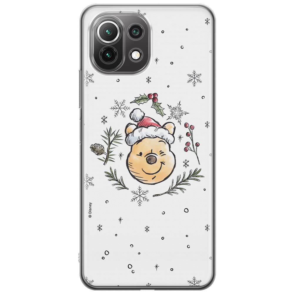 ERT GROUP mobile phone case for Xiaomi 11 Lite 4G/5G original and officially Licensed Disney pattern Winnie the Pooh and friends 025, case made of TPU