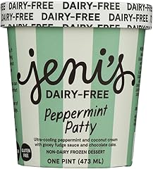 JENIS SPLENDID ICE CREAMS Mint Chocolate Fudge Dairy Free Frozen Dessert, 1 PT