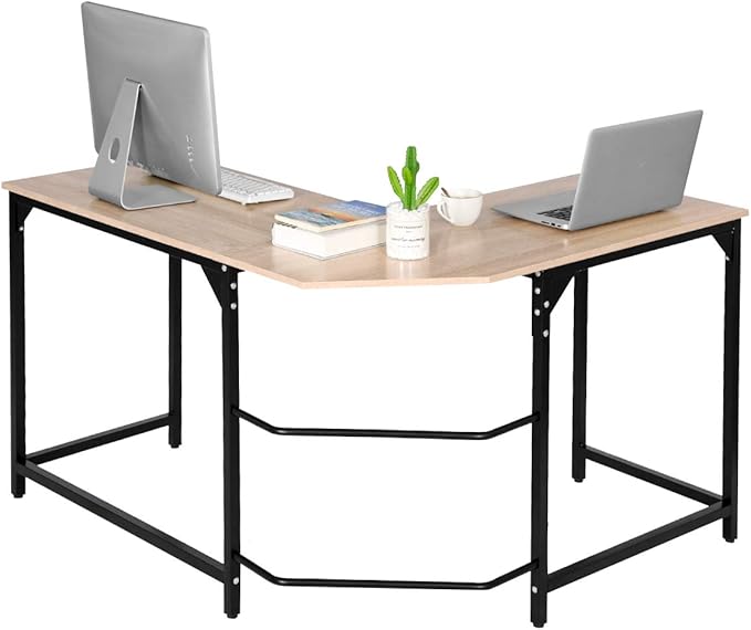 Aingoo Corner Desk Office Desk for Home LShaped Work Desk Large