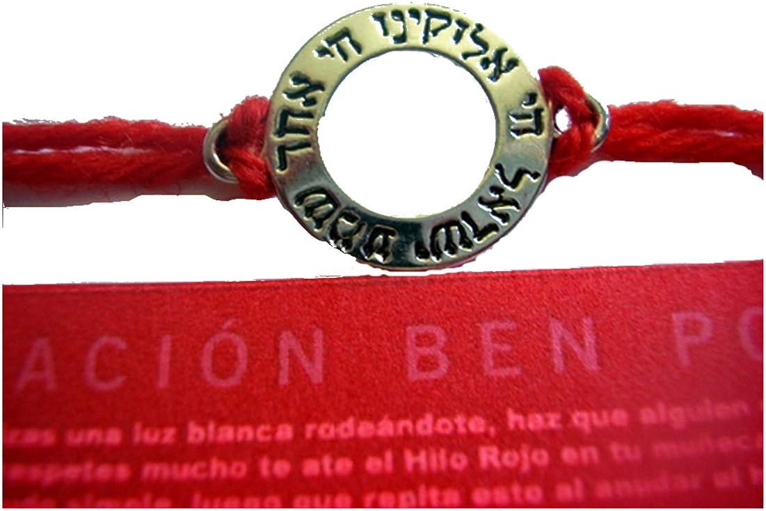 Kabbalah Red String Pulsera Autentico Hilo Rojo Cabala by Israel