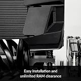 ARCTIC Freezer A35 A-RGB CPU Cooler AMD AM4 AM5 120mm P-Fan MX-5 Paste view 4