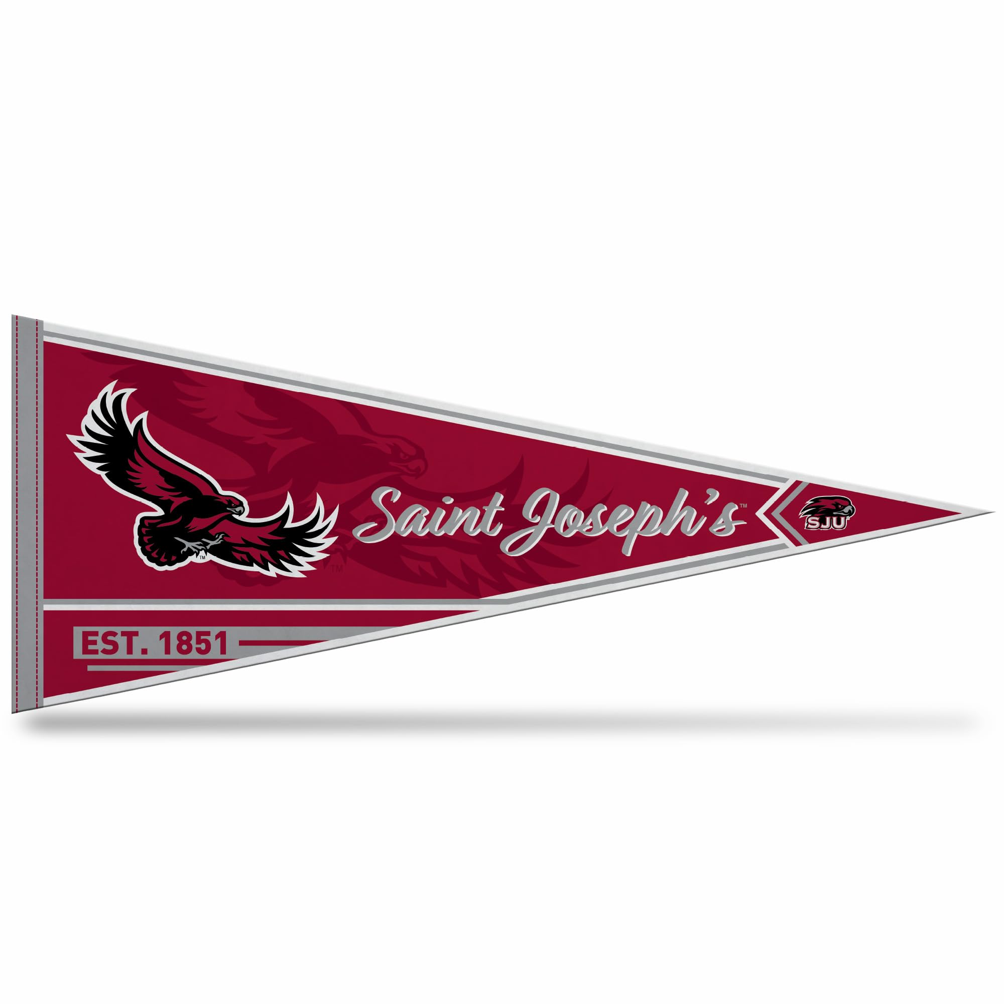 Rico Industries NCAA James Madison Dukes Classic 12" x 30" Felt Wall Décor Pennant - Great for Home/Bed Room/Man Cave Décor