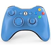 Wireless Controller for Xbox 360, Astarry 2.4GHZ Game Controller Gamepad Joystick for Xbox & Slim 360 PC Windows 7, 8, 10(Blue)