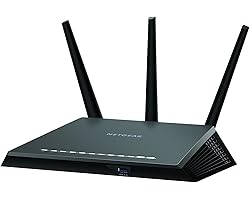 NETGEAR Renewed R7000-100NAR Nighthawk AC1900 Dual Band Wi-Fi Gigabit Router with Open Source Support, Compatible with Amazon
